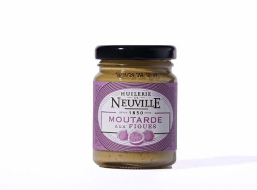Huilerie de Neuville - Moutarde aux Figues