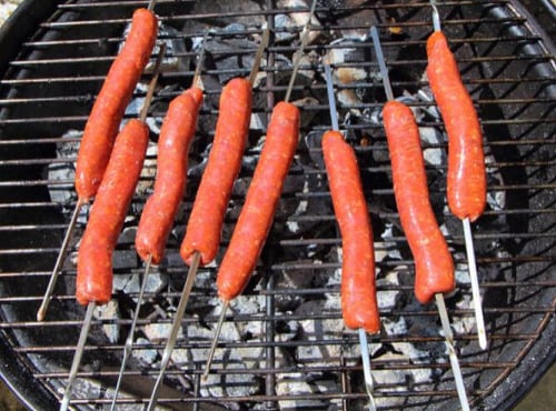 La Ferme DUVAL - [Précommande] 5 Merguez de Bœuf Bio Barbecue - 380 g