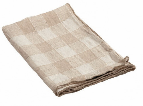 Maison de Vacances - Set de table Bourdon - Toile Mimi Vintage Vichy crème - 35x50