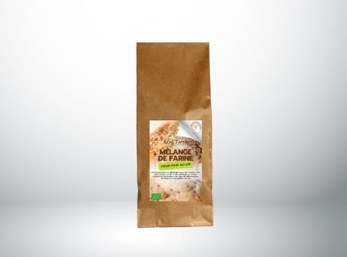 Adal Terra - Mélange de Farines Biodynamiques pour Pain au Lin 1KG
