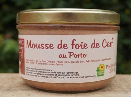 La Ferme de l'Etang - Mousse de foie de cerf au Porto