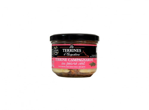La Chaiseronne - TERRINE CAMPAGNARDE AU POIVRE VERT
