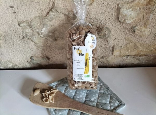 Pat'O Blé - Pâtes coquillage Bio (BLES ANCIENS) 5kg