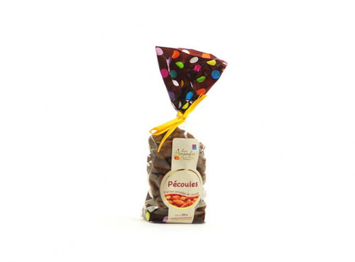 Les amandes et olives du Mont Bouquet - Pécoules aux amandes et au chocolat 200g