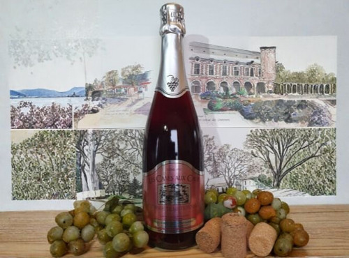 Cave Creuzet - Les Caves aux Caux - Vin pétillant Rosé - Demi-sec
