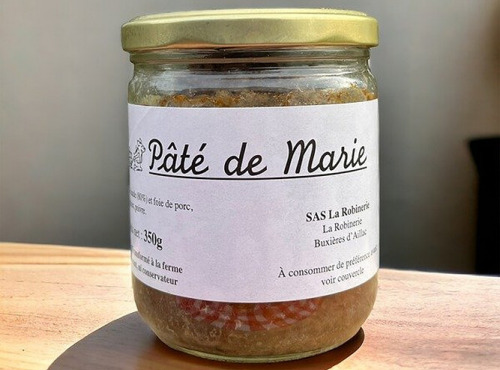 La Robinerie, Maison Kohler - Pâté de Marie 350g