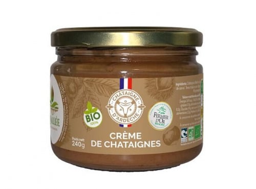 La vallée des châtaigniers - Crème de marron BIO Ardèche 360gr