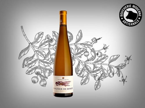 Boucherie Moderne - Vin blanc Viognier de Rosine - 75cl