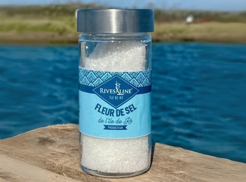 Rivesaline - Terre Saline - Fleur de sel de l'île de Ré saupoudreuse 60g