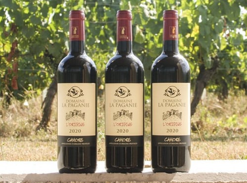 Domaine la Paganie - Vin rouge de Cahors élevé en Barrique - L'Origine 2020 - 3 bouteilles