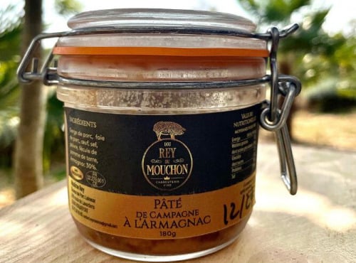 Lou Rey du Cochon - Pâté de porc laineux à l'Armagnac 180g