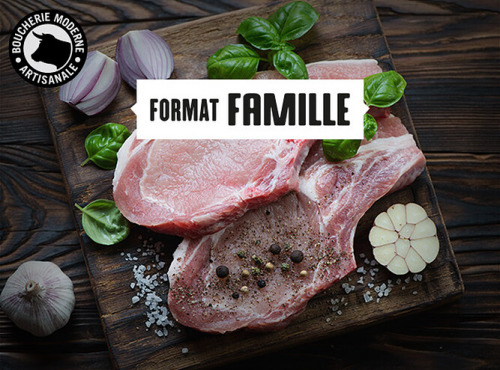 Boucherie Moderne - Côtes de porc (Format Famille) - 2kg