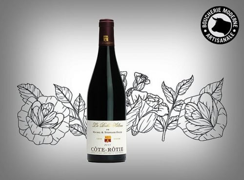 Boucherie Moderne - Vin rouge Côte Rôtie Belle Hélène - 75cl