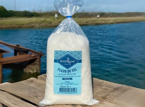 Rivesaline - Terre Saline - Fleur de sel de l’île de Ré 500g