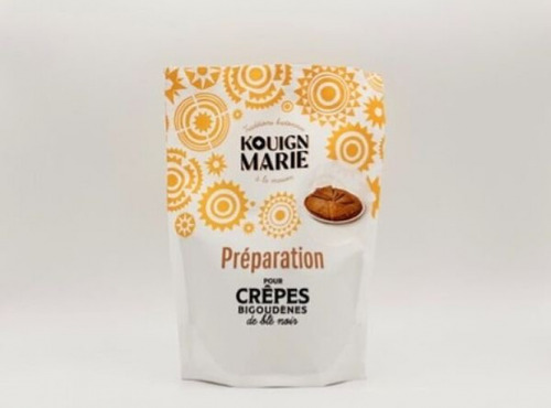 Kouign Marie - Sachet de préparation de crêpes bigoudènes de blé noir - 2 x 12 crêpes