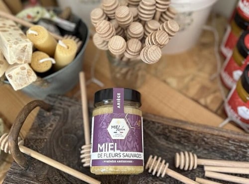 Charcuterie Commenges - Miel de Fleurs Sauvages Ariégeois - 1 x 415g