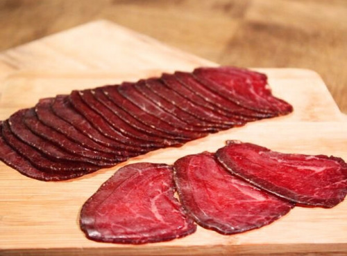 Les Jambons de Lessay - Bœuf fumé et séché en tranche 80g