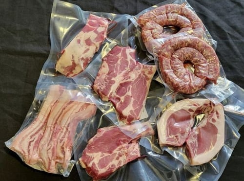 Duo Gascon - Colis de porc noir le petits plaisirs 2,5kg