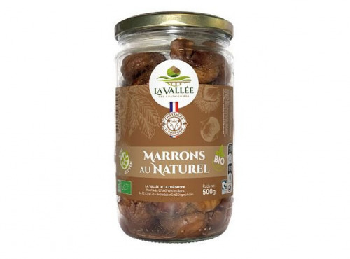 La vallée des châtaigniers - Marron naturel BIO Ardèche 420gr
