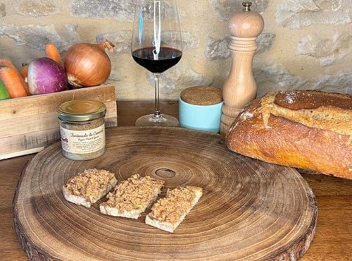 Domaine de Favard - Tartinade de canard Figues et pain d'épices 100g spéciale apéritifs
