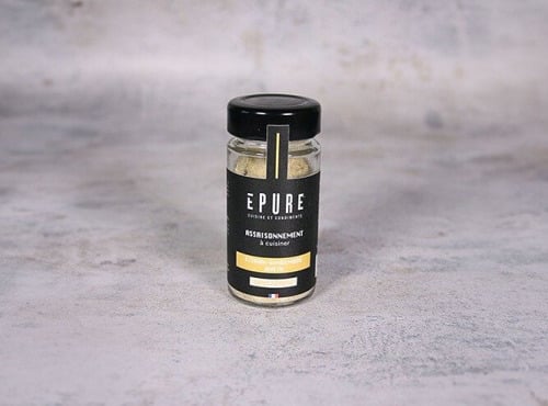 EPURE, Cuisine & Condiments - Poudre d'assaisonnement Citron-Gingembre-Aneth 50g