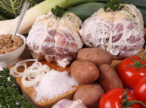 La Ferme du Louvier - Palette à la diable 1kg de porc élevé en plein air
