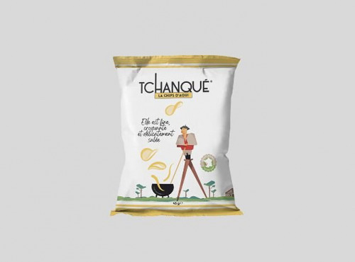 Les Tchanqués - Chips Artisanales Sel de Salies de Béarn 45g x 50