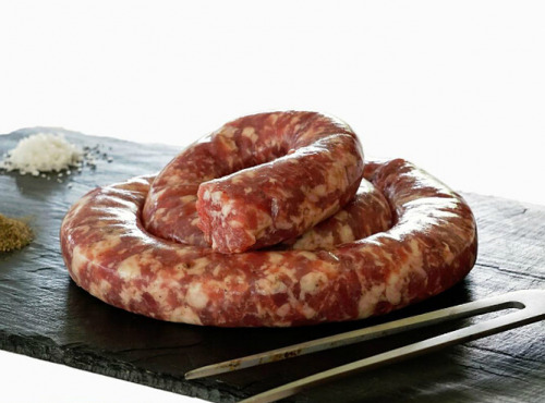 La ferme d'Enjacquet - Foire au porc : Saucisse De Porc Fraîche 5kg (sous vide en paquet de 500g)