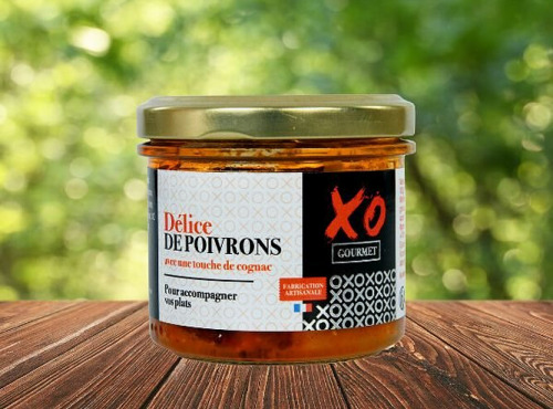 XO Gourmet - Délice de poivrons au cognac 90g
