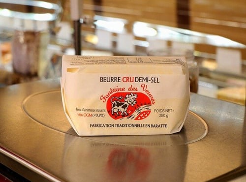 Alléosse Maitre Artisan Affineur Fromager - Beurre Cru Fontaine des Veuves demi-sel