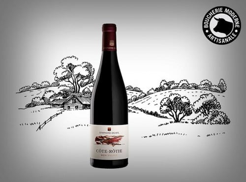Boucherie Moderne - Vin rouge Mon Village - Côte rôtie 75cl