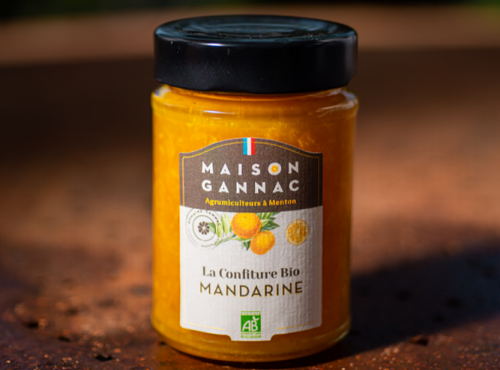 Maison Gannac - Confiture bio de Mandarine - 210 gr