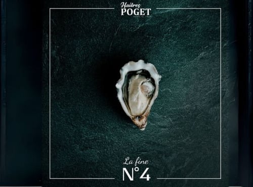 Huîtres Poget - Huîtres La Fine du Galon d'Or n°4 x96