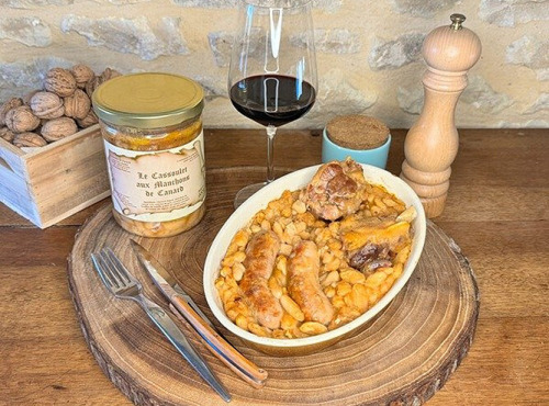 Domaine de Favard - Lot de 2 - Cassoulet aux Manchons de Canard 600g