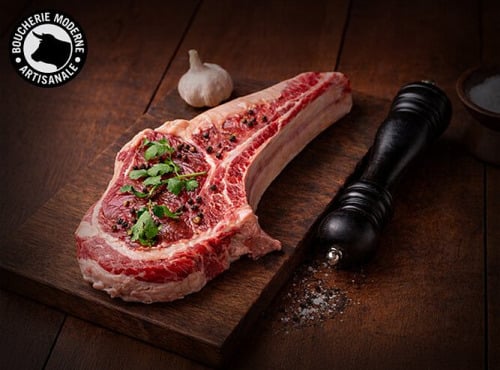 Boucherie Moderne - Côte de bœuf Limousine maturée - 1,2kg