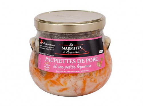 La Chaiseronne - PAUPIETTES DE PORC ET SES PETITS LEGUMES
