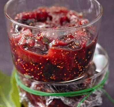 L'OLIVERAIE DU COUDON - Chutney de Figue baie de Sechuan rouge 245GR