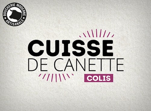 Boucherie Moderne - CUISSES DE CANETTE - 16 pièces - SV