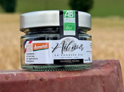 La Panacée bio - Gousses d'ail noir pelées Demeter - 60 g