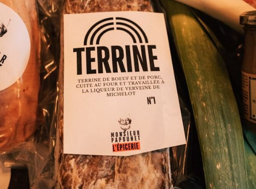 La boutique de Monsieur Papounet - Terrine Porc/Verveine 330g