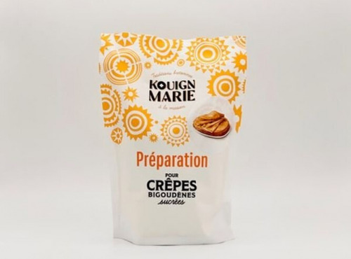 Kouign Marie - Sachet de préparation de crêpes bigoudènes sucrées - 2 x 12 crêpes