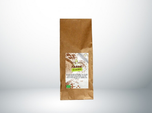 Adal Terra - Farine de Lin brun Biodynamique 500G