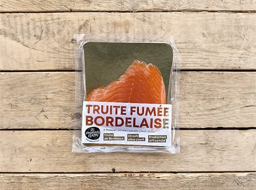 Les Nouvelles Fermes - Truite fumée bordelaise 80g