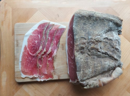Le Clos des Papilles - Groin - Jambon sec de porc noir 150g