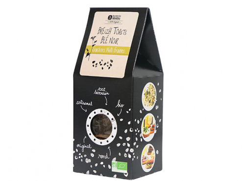 Biscuiterie des Vénètes - Toast blé noir multi-graines