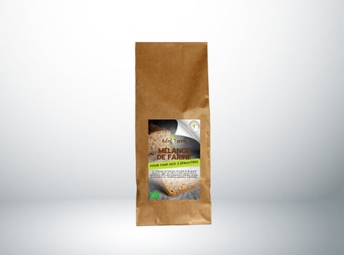 Adal Terra - Mélange de Farines Biodynamiques pour Pain aux 2 Epeautres 5KG