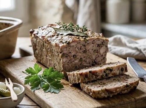 L'OLIVERAIE DU COUDON - TERRINE DE CANARD AU POIVRE VERT 200 G