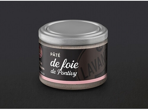 Le Lavandier Charcutier Pontivy - Verrine Pâté de foie (190g) - Apéro