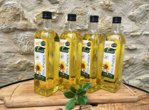Ferme bordes - Huile tournesol - 4x75cl