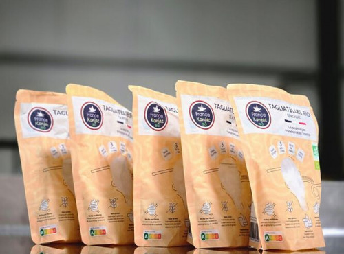 France-Konjac - PACK 5 Tagliatelles BIO de konjac (5x200g net égoutté)